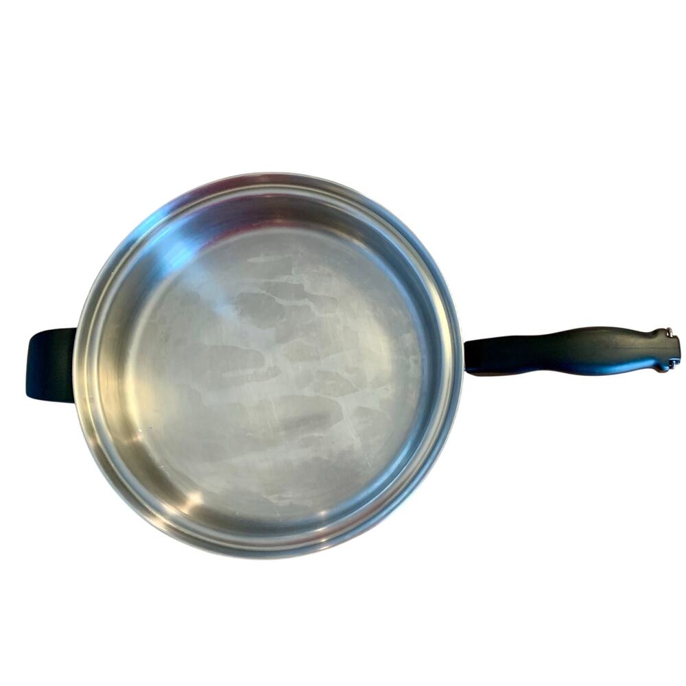 CUTCO USA Cookware 5-Ply Stainless Steel 11.5" Open Fry Pan Skillet Saute NO LID